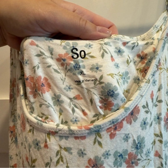 Floral XL Spaghetti Adjustable Strap Dress - Picture 4 of 6